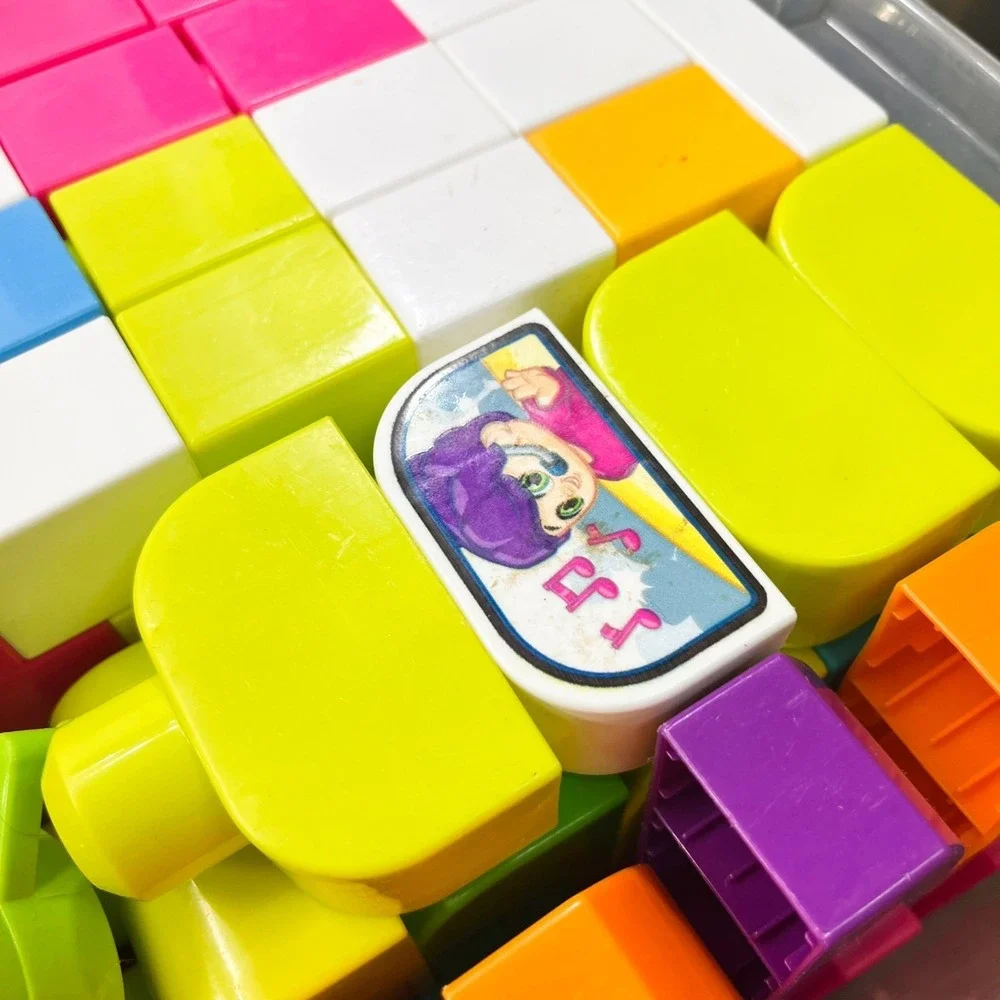 Mega‎ Blocks Big Building Blocks Bricks Lot Of Over 100 Pieces Multi Colors
